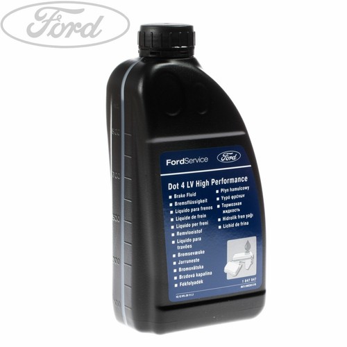 Genuine Ford Brake Fluid High Performance DOT4 1 Litre Spec WSS M6C65