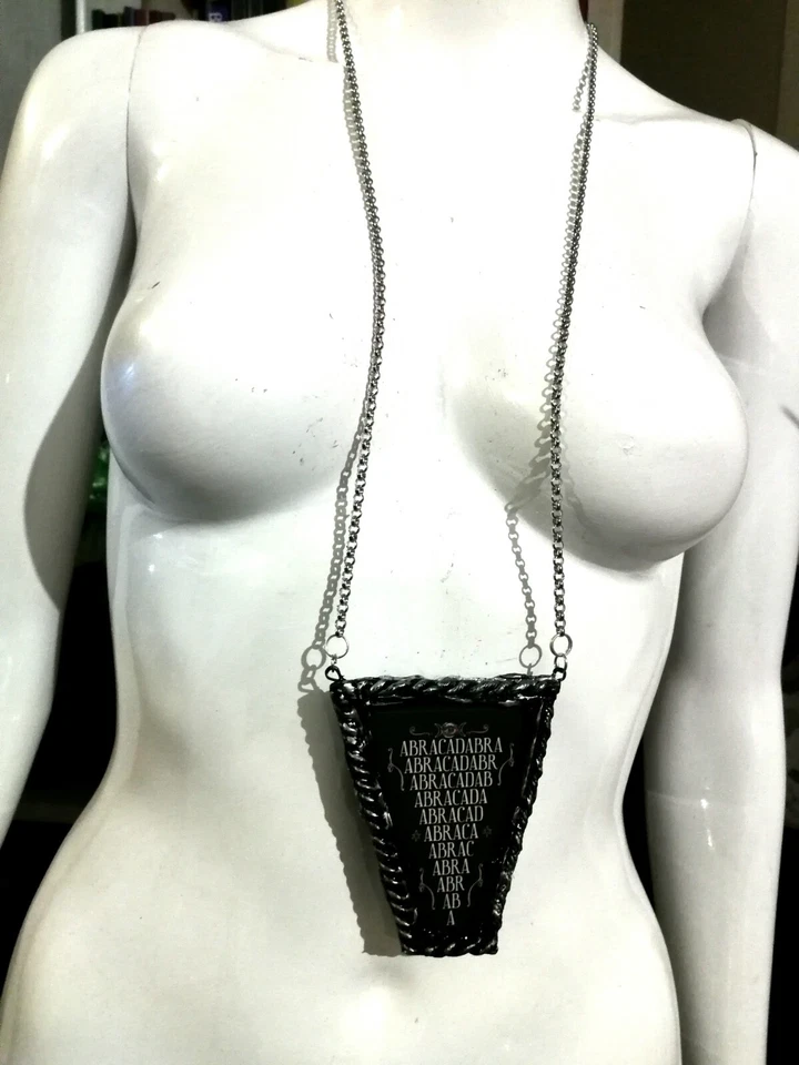 Abracadabra Joyería Talismán Colgante Collar Fórmula Mágica Amuleto Judío Hebreo Foto 4 de 4