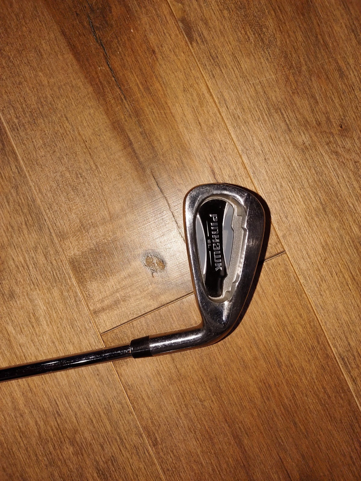 pinhawk single length irons 5pw and 4 hybrid. Stiff steel 8 iron