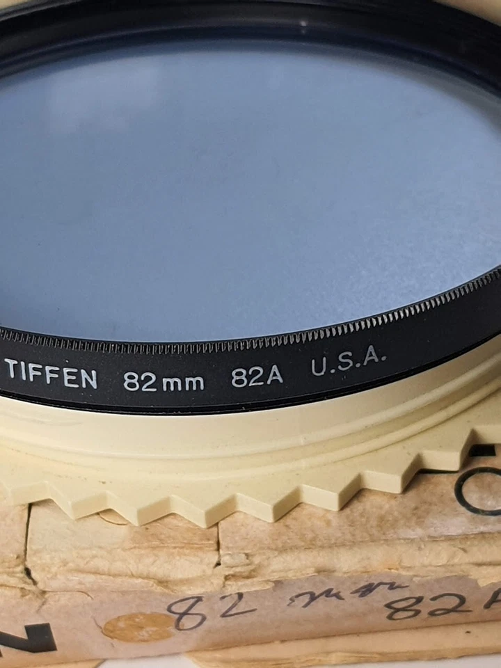 TIFFEN 82mm 82A Blue Light Balancing 82A 82-A 82 A Glass Lens Filter USA (8282A) - Image 3 of 4