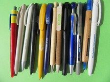 13 Kugelschreiber, Sammlung, verschieden, z. ...