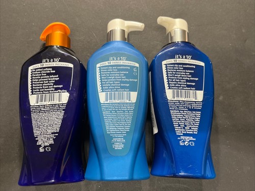 It's a 10 Potion 10 MIRACLE REPAIR DAILY CONDITIONER & Shampoo 10oz Its a 10 - Picture 2 of 2