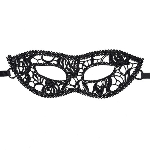 HALLOWEEN MASQUERADE LACE MASK Butterfly Cat Fox Party Costume Colour Black Blue - Picture 23 of 30