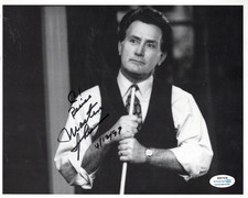 Martin Sheen Signed Autographed Dated 8x10 Young Playing Pool Photo ACOA