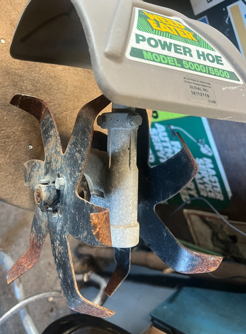 POULAN WEED EATER  POWER HOE MODELS 5000/5500 Tiller for your trimmer