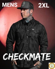 Dixxon Flannel CHECKMATE Limited Edition Flannel Shirt - Men's 2XL