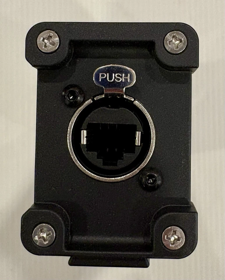 4 Channel 3-Pin XLR Male to Single Ethercon Audio Network Cable Extender RJ45 - Image 2 of 3