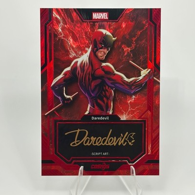 Daredevil Script Art Card 38/75 - 2025 Kakawow Cosmos Marvel CM-PR-04