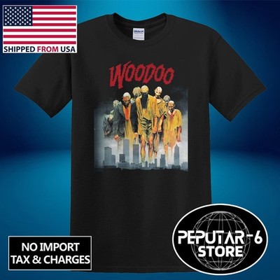 Woodoo The Isle Of Terror Of The Zombies Cult Men's Black Size S-3XL
