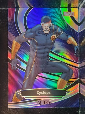 Cyclops 2025 Kakawow Marvel Aura #AM-IBL-14 Blue Refractor /95