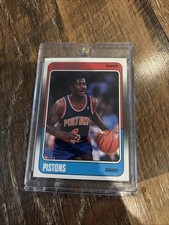 1988-89 NBA Fleer Basketball | Joe Dumars | #40 | Detroit Pistons