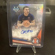 2023-24 Bowman U Chrome Prospect Refractor /250 Coleman Hawkins #BCPA-CH Auto