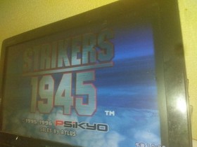 Operation confirmed Sega Saturn software STRIKERS1945 / Strikers 1945 Shooting