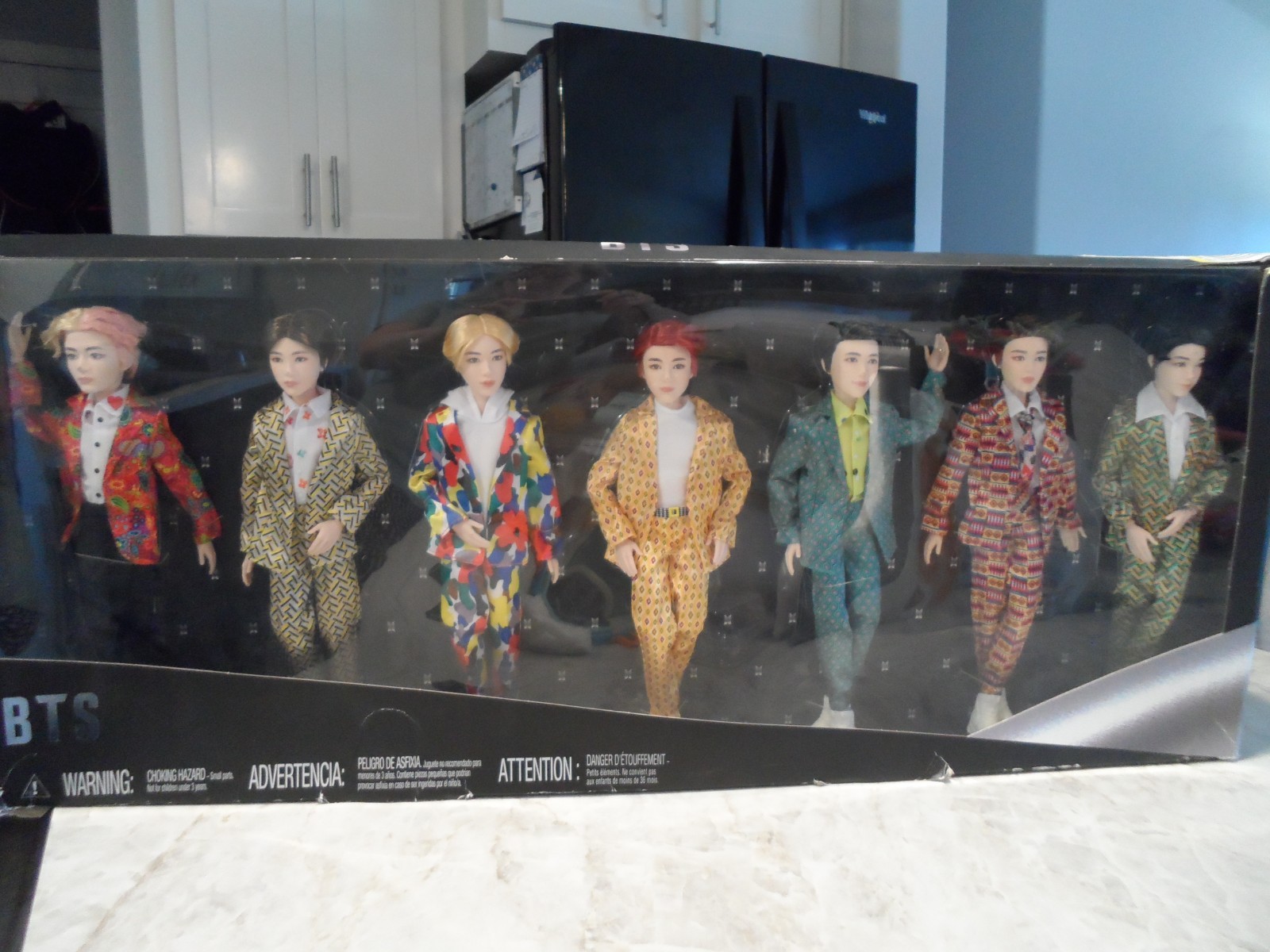 Juego de 7 muñecas BTS Mattel Bangtan Boys banda surcoreana K-Pop NUEVO EN CAJA NUEVO