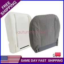 Driver Bottom Seat Cover & Foam Cushion Fits 2003-2014 Chevy Express & GMC Van