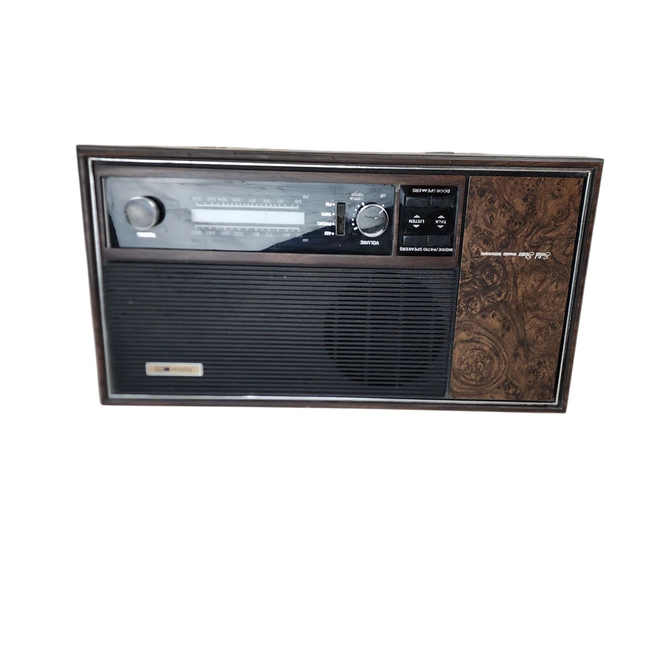 Unidad principal sistema de intercomunicación de música NuTone Scovill de colección de los años 80 con radio SIN PROBAR Foto 2 de 4