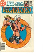 DC Comics Comic Book The Warlord No 51 Nov Dragonsword 60c VG Collectible US