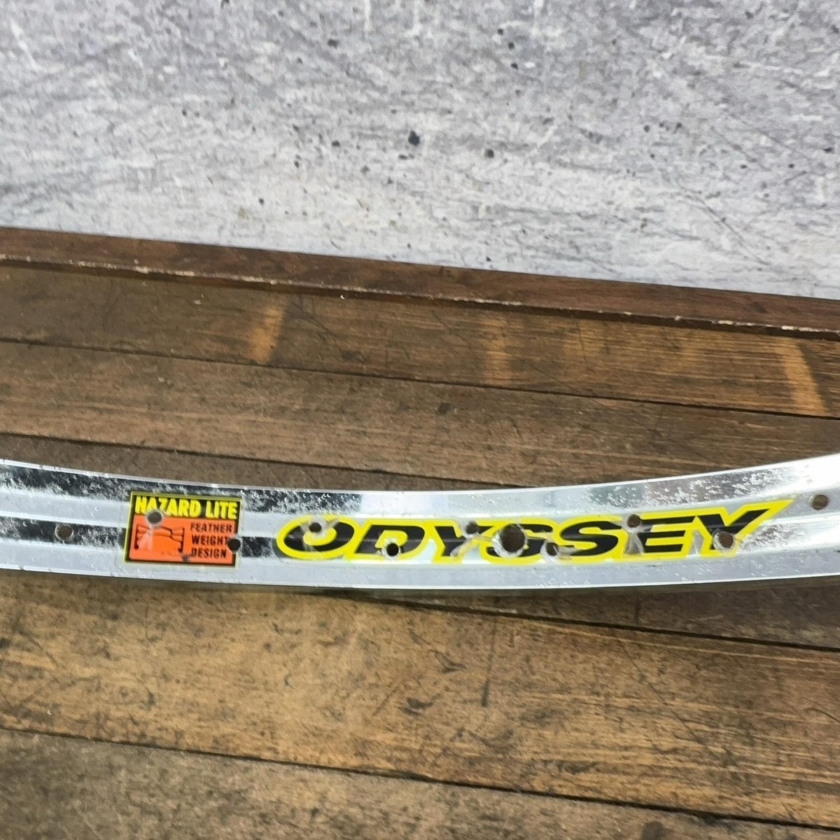 Odyssey Hazard Lite Chrome 20in BMX Rim 48H Clincher Schrader