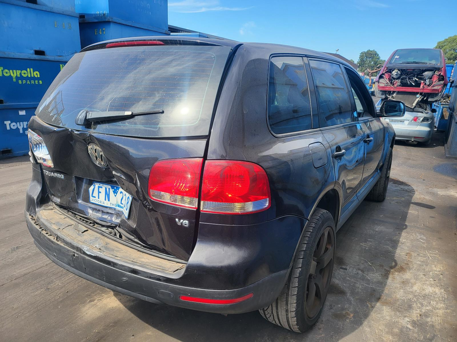 Volkswagen Touareg Right Head Light 7L 2003-2007 - thumbnail 9