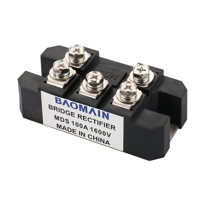 Bridge Rectifier MDS-100A 100A 1600V 3 Phase Diode Module 5 Terminals