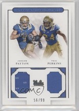 2016 Panini National Treasures Collegiate 56/99 Jordan Payton Paul Perkins 0af