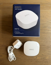 EERO Dual Band Mesh Wi-Fi Router - Eero Unit  Adapter J010001 - WORKS GREAT