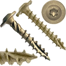 Jake Sales #14 x 1-1/2" Construction Lag Screw Exterior Coated Torx/Star... 