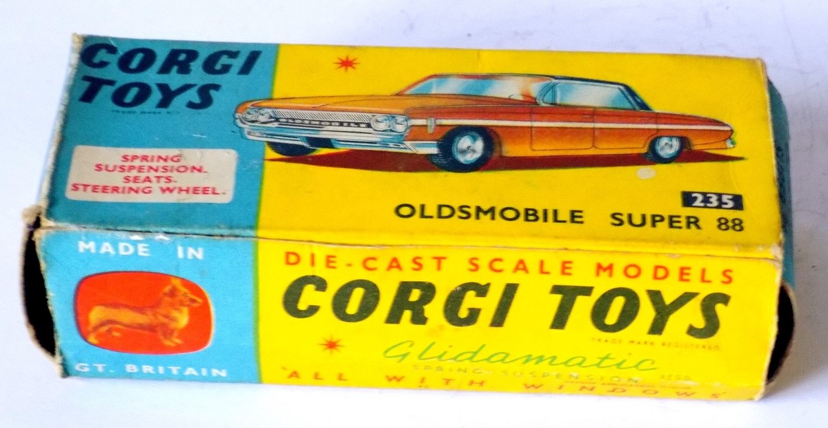 Corgi Toys No.235 Oldsmobile Super 88 Saloon Car 1962-1966. FREE