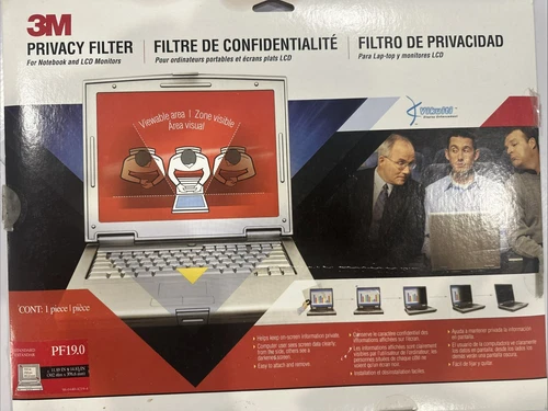 3M Privacy Filter For Computer Screen. PF 19