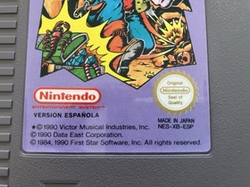 NES Nintendo - Juego Boulder Dash Completo PAL Espa&ntilde;a