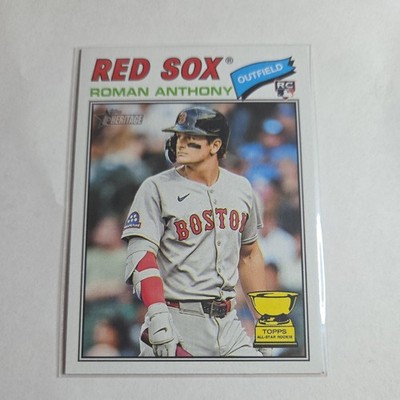 Roman Anthony 2026 Topps Heritage Rookie Card #86 RC Boston Red Sox    