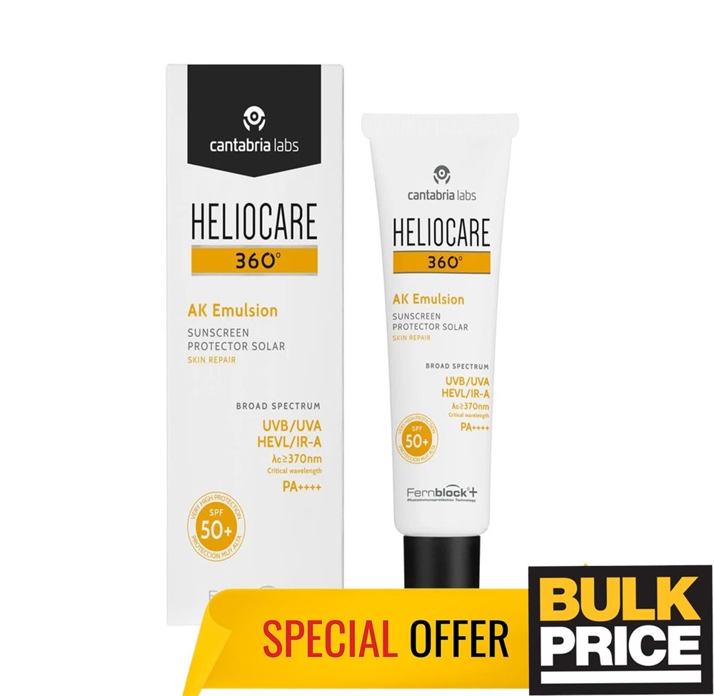 Heliocare Ak Emulsione SPF 50+ Parasole Sole Danni Protezione Skin Repair 50ml