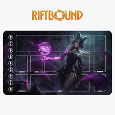 Ahri Riftbound League of Legends Playmat+Bag Trading Card Game Mat Mousepad 19