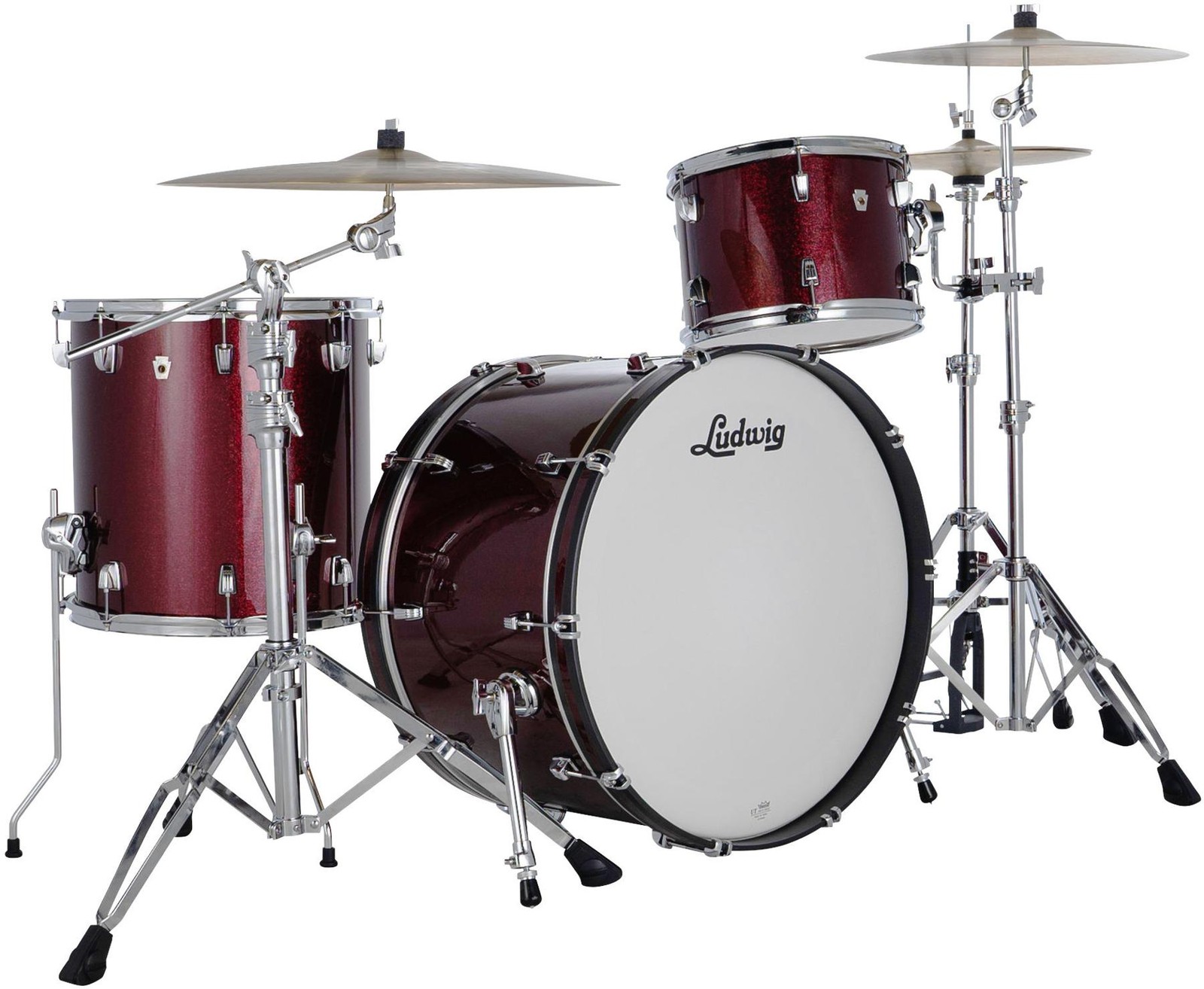 Упаковка из 3-х частей Ludwig NeuSonic - Merlot Super Sparkle