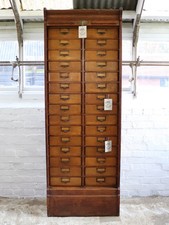 Beautiful Rare Globe Ideal Tambour Cabinet