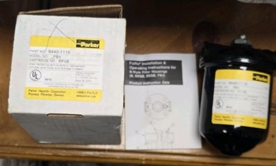 NEW NOS Parker Oil Burner Filter FB4 Housing 9440-1116  RF4B