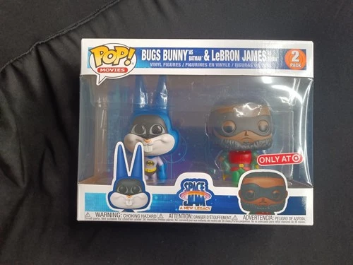 Funko Pop! Vinyl Space Jam Bugs Bunny Batman & LeBron Robin 2 Pack Target