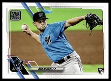 2021 Topps Nick Neidert Rookie Miami Marlins #324