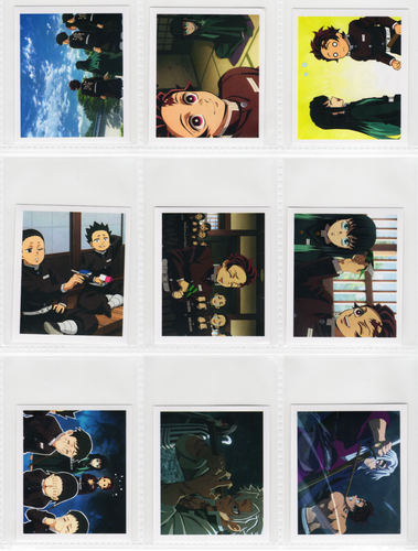 DEMON SLAYER Kimetsu No Yaiba CHOOSE YOUR CARDS / STICKERS * Sticker Album Set * - Picture 10 of 80
