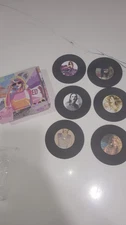 Taylor Swift record coaster... set of 6 new In Box Smalls Bin