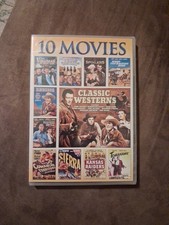 Classic Westerns, 10-Movie Collection Brand New Sealed John Wayne Randolph Scott