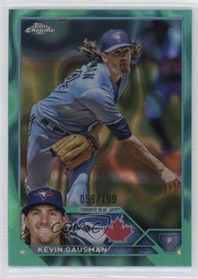 2023 Topps Chrome Aqua Lava Refractor /199 Kevin Gausman #55 1o0r