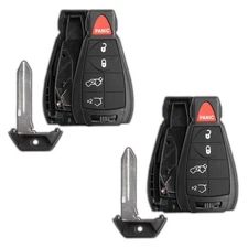 2 Key Fob Remote 5b Shell Case Replacement for Jeep Commander Cherokee IYZ-C01C