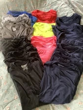 Lot of 24 Gilden Performance Medium  Short Sleeve T Shirts NWOT 100% Polyester 