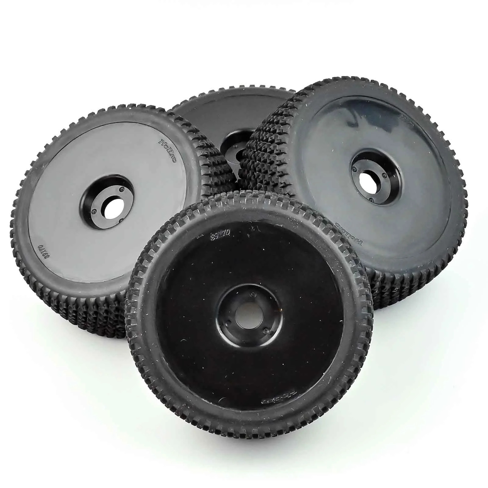 HoBao Hyper Full Set Revo Wheel 3.3 Black L Pattern Tyres Inserts H89170B H90029