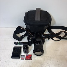 Sony Alpha A300 DSLR Camera 10.2MP w 18-70mm Lens 2 Batteries Charger Sd Card