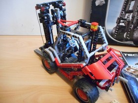 LEGO Technic Forklift with Box (Lego No: 8416)