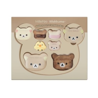 millefee Rilakkuma collaboration makeup puff complete box Japan SF New