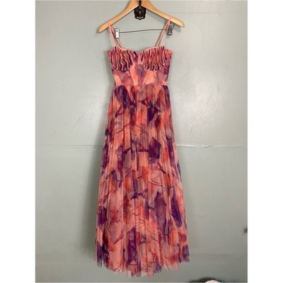 Anthropologie Hutch Amara Tulle Pleated Bustier Maxi Dress Size 00 Sweetheart | eBay Anthropologie Hutch Amara Tulle Pleated Bustier Maxi Dress Size 00 Sweetheart | eBay