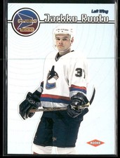 1999-00 Pacific Prism Jarkko Ruutu RC #144 Vancouver Canucks